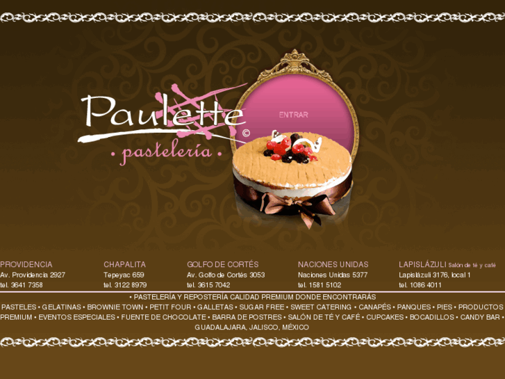 www.pasteleriapaulette.com