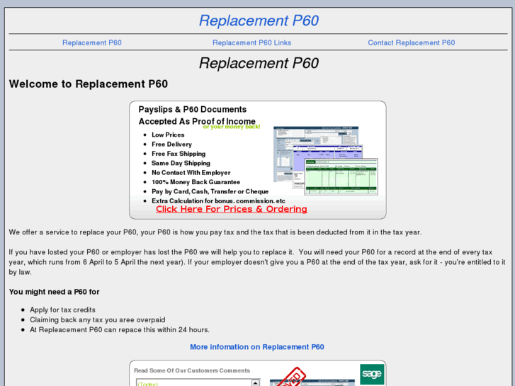 www.replacementp60.com