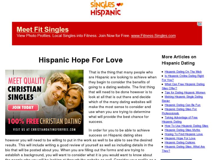 www.singleshispanic.com