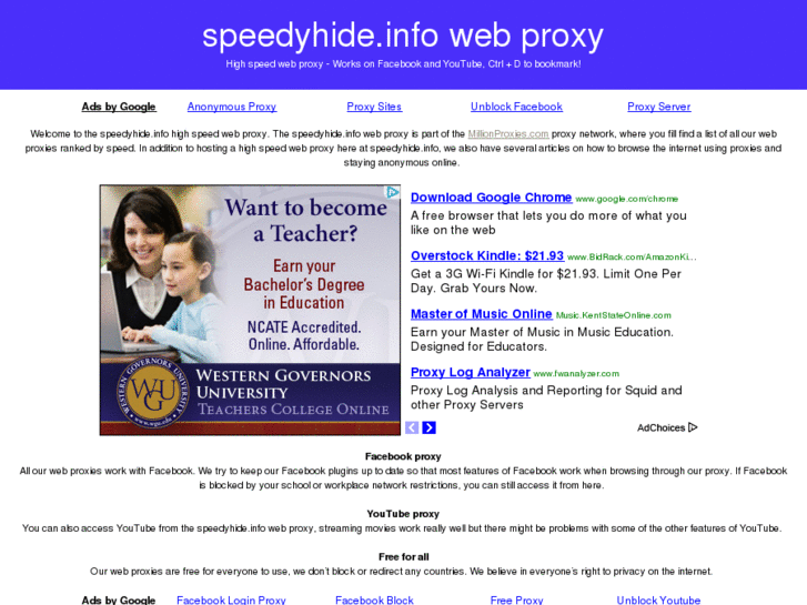 www.speedyhide.info