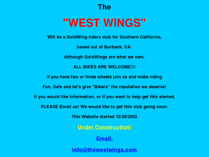 www.thewestwings.com