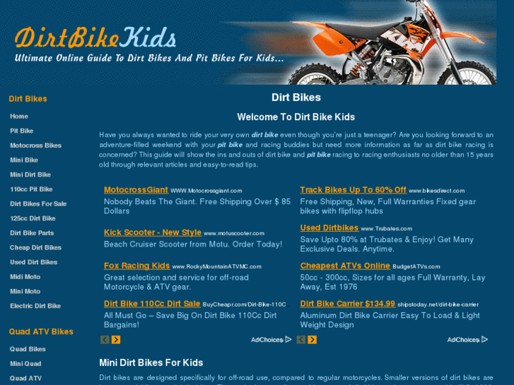 www.dirtbikekids.com