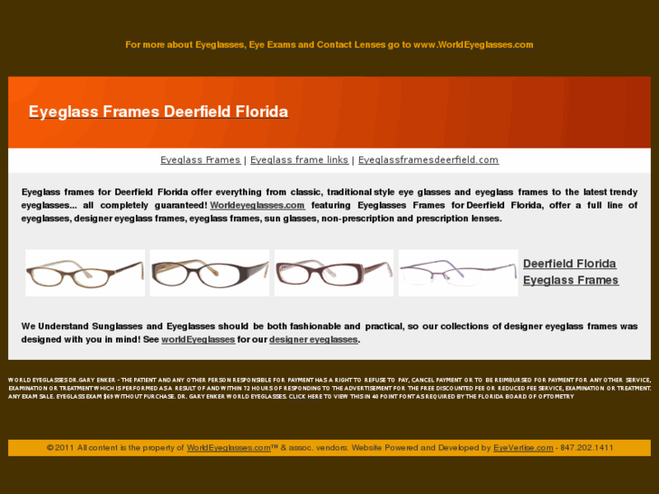 www.eyeglassframesdeerfield.com