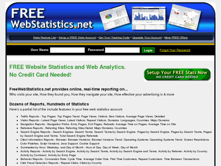 www.freewebstatistics.net