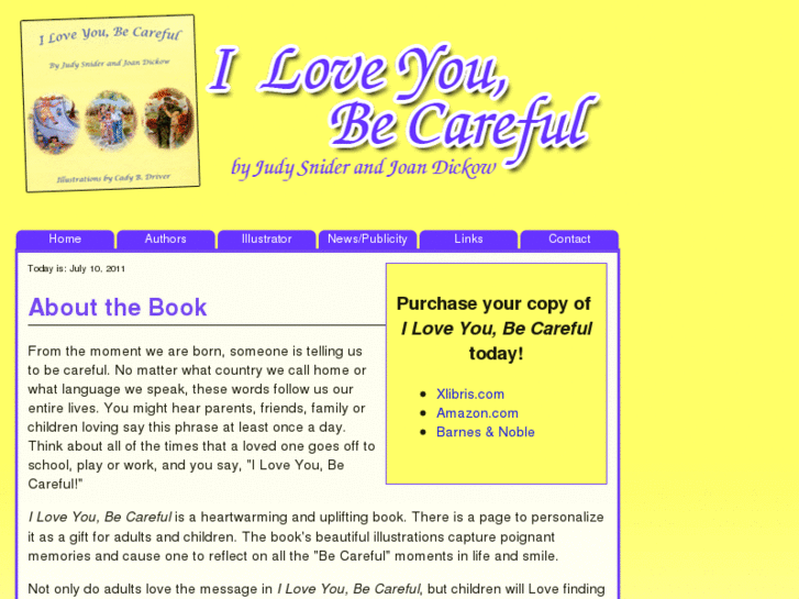 www.iloveyoubecareful.com