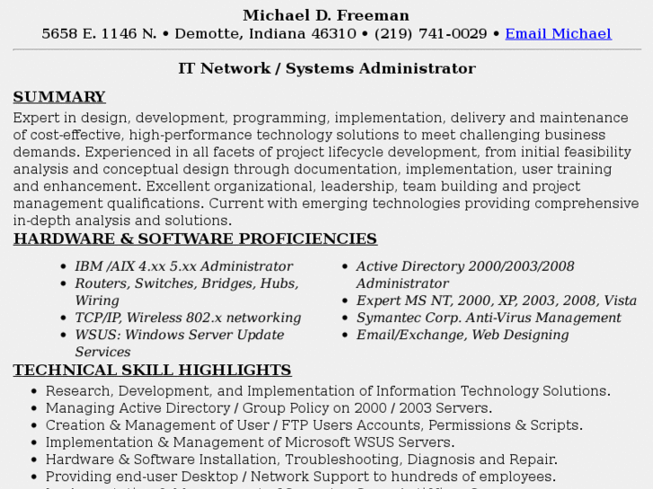 www.michaeldfreeman.com