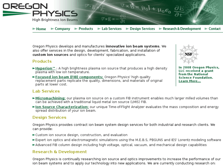 www.oregon-physics.com