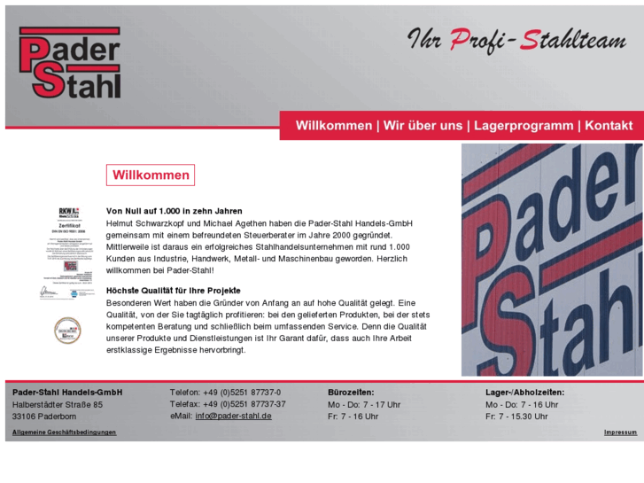 www.pader-stahl.info