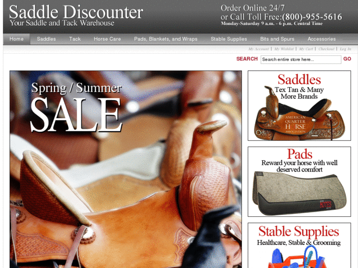 www.saddlediscounter.com