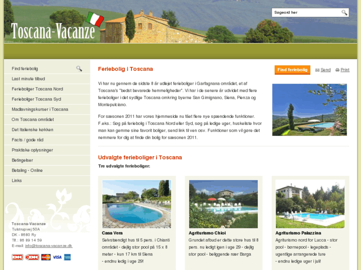 www.toscana-vacanze.dk