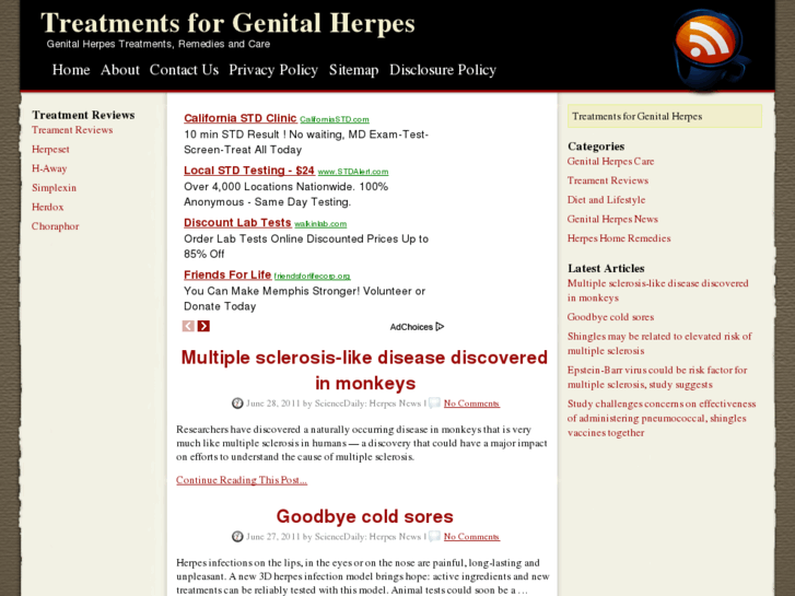 www.treatmentsforgenitalherpes.com