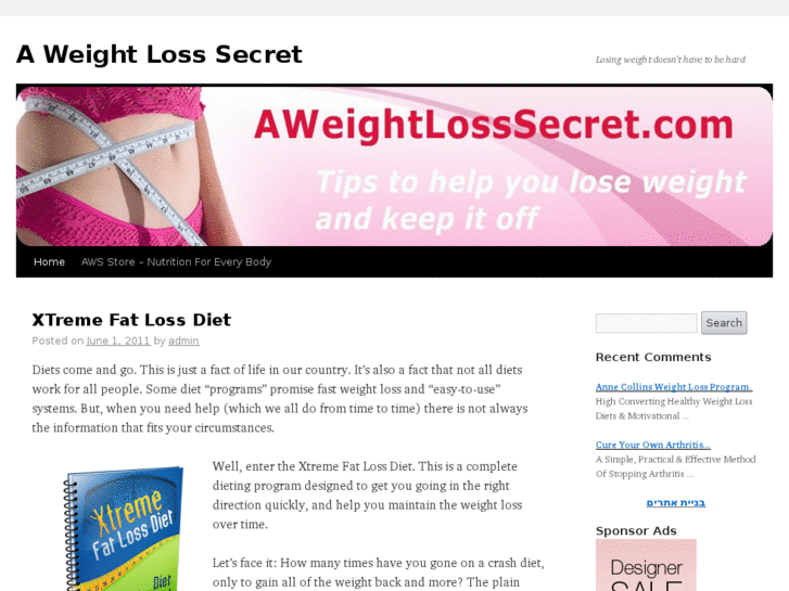 www.aweightlosssecret.com