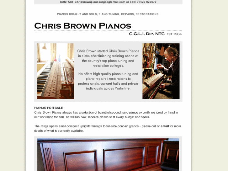 www.chrisbrownpianos.com