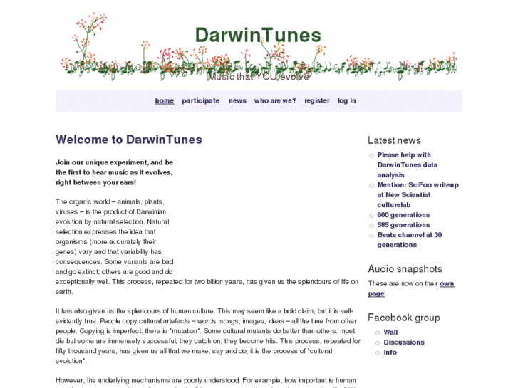 www.darwintunes.com