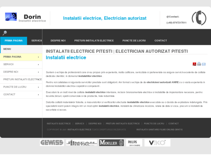 www.dorininstalatiielectrice.com