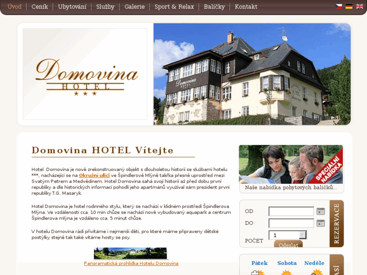 www.hotel-domovina.cz