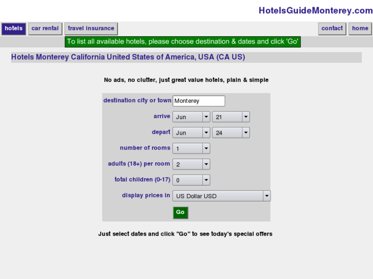 www.hotelsguidemonterey.com