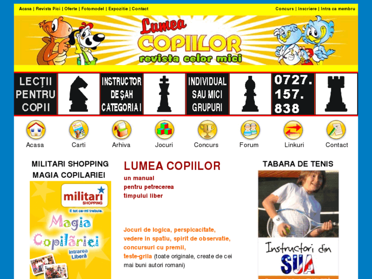 www.lumea-copiilor.ro