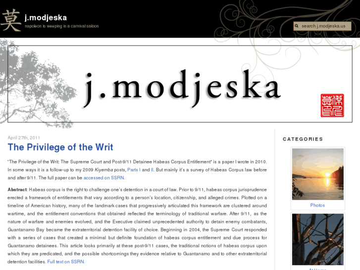 www.modjeska.us