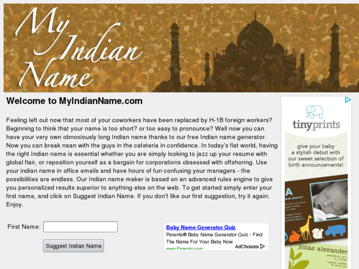 www.myindianame.com