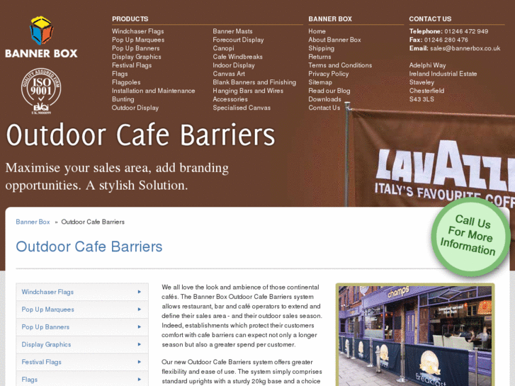 www.outdoor-cafe-barriers.co.uk