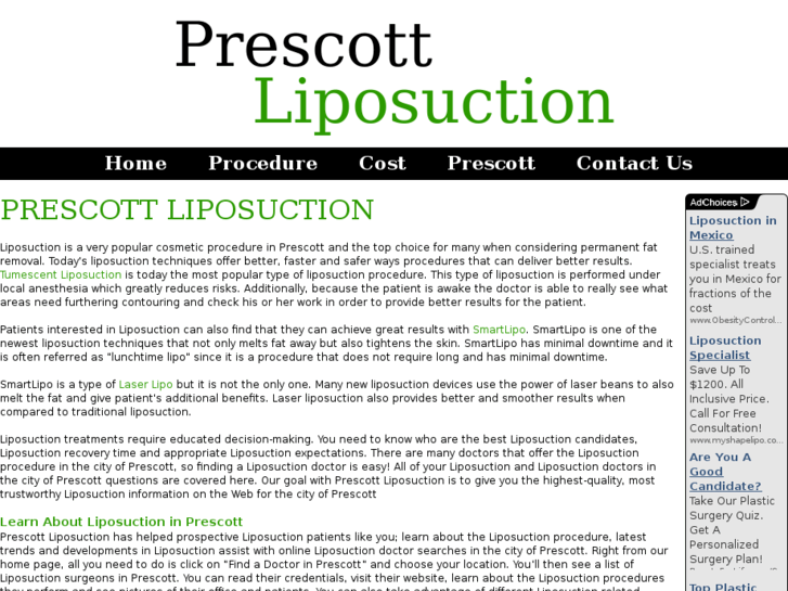 www.prescottliposuction.com