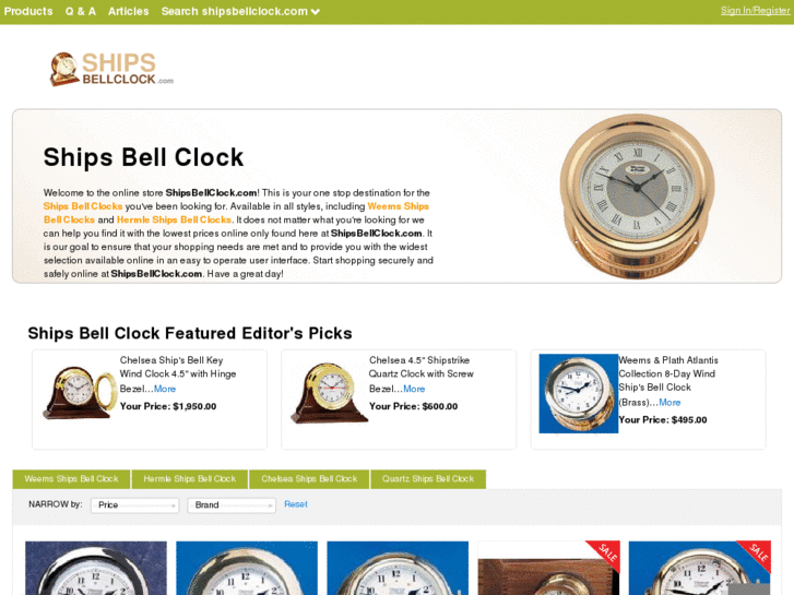 www.shipsbellclock.com