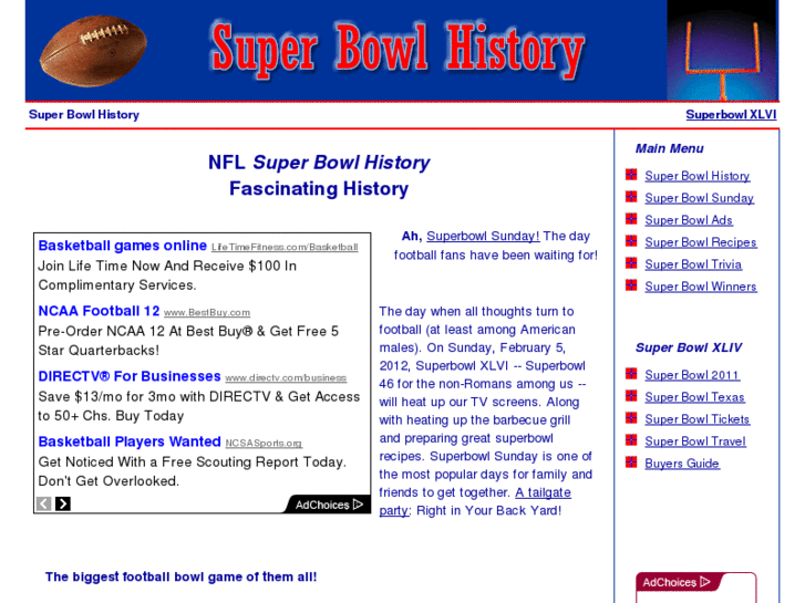 www.super-bowl-history.us