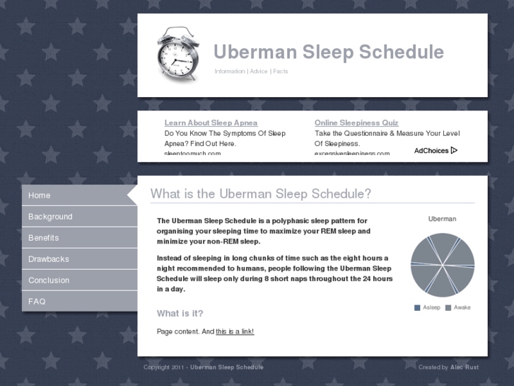 www.ubermansleepschedule.com