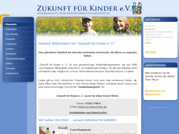 www.zukunftfuerkinder.de