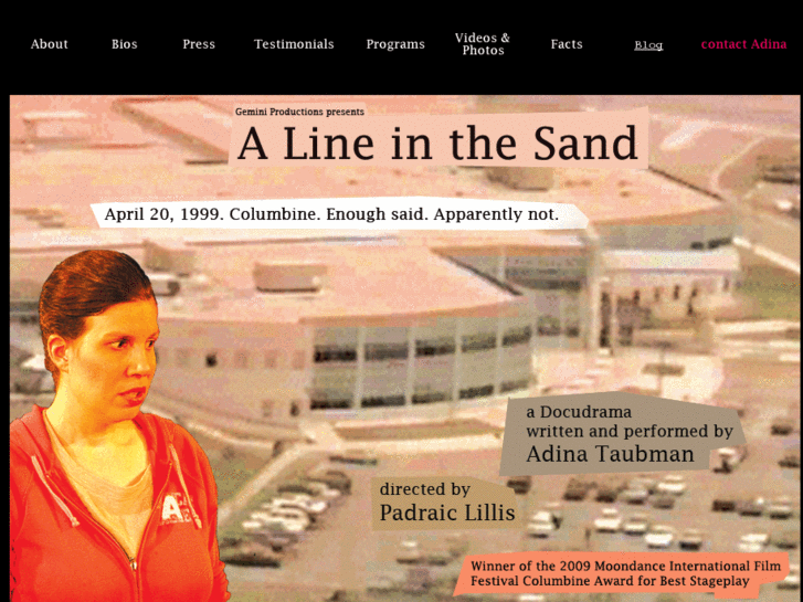 www.alineinthesandtheshow.com