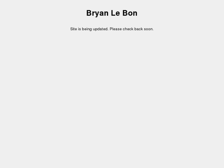 www.bryanlebon.com