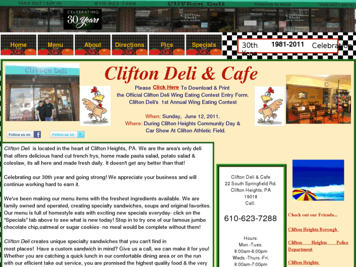 www.cliftondeli.com