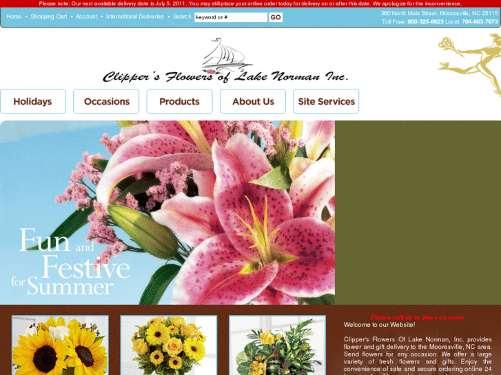 www.clippersflowersandgifts.com