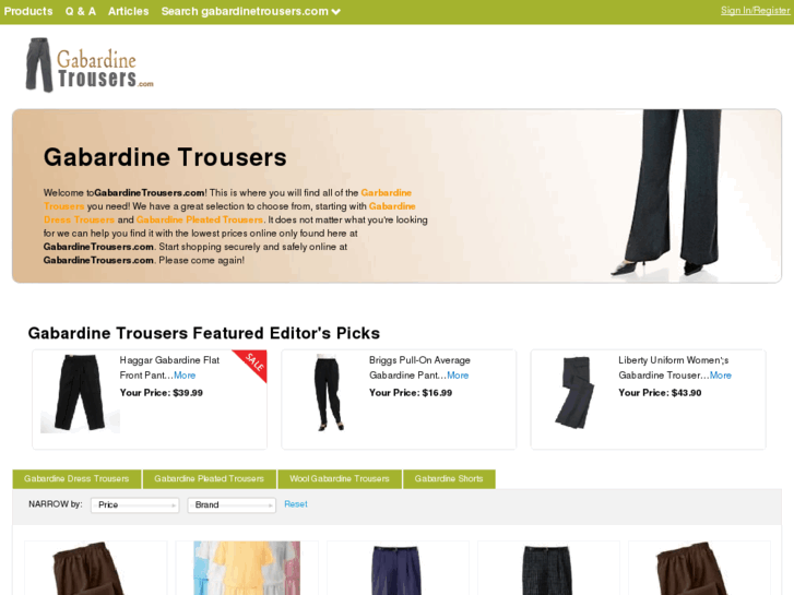 www.gabardinetrousers.com