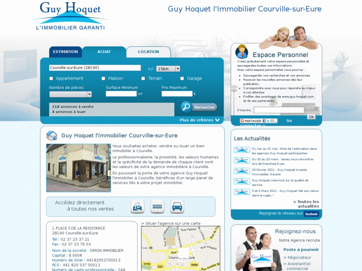 www.guyhoquet-immobilier-courville.com