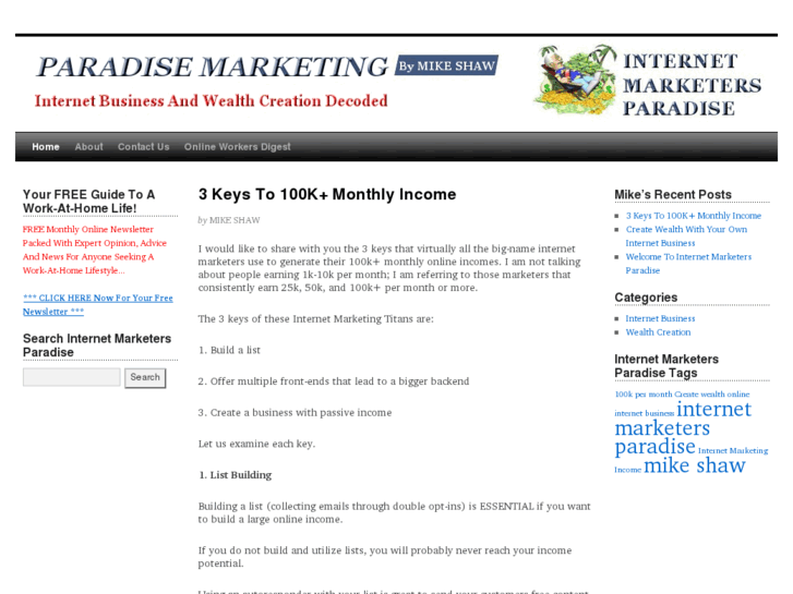 www.internet-marketers-paradise.com