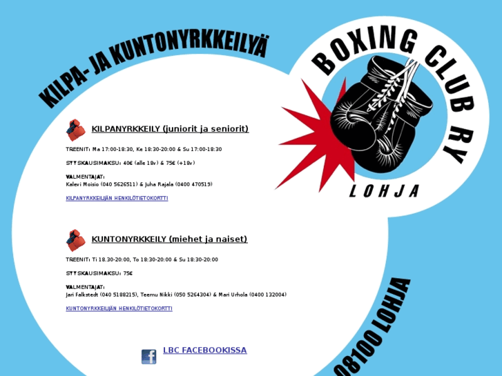 www.lohjanboxingclub.net