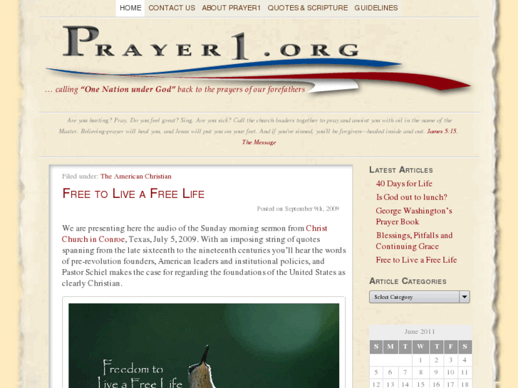 www.prayer1.org