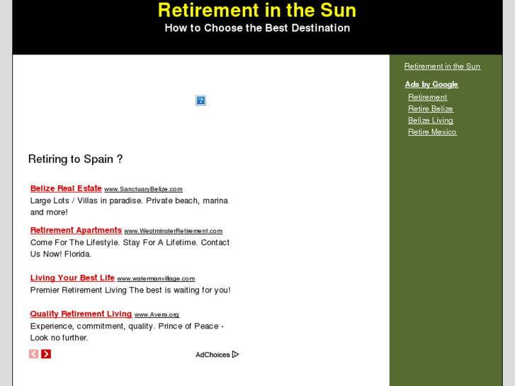 www.retirementsun.net