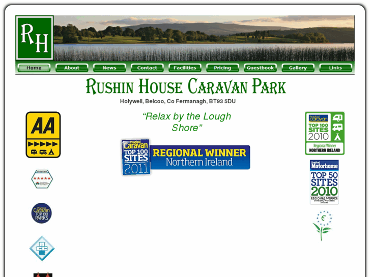 www.rushinhousecaravanpark.com