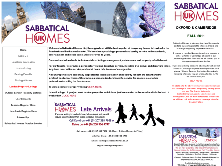 www.sabbaticalhomes.co.uk