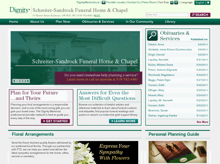 www.schreitersandrockfuneralhome.com