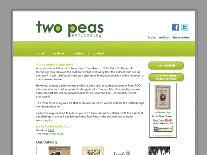 www.2peaspublishing.com