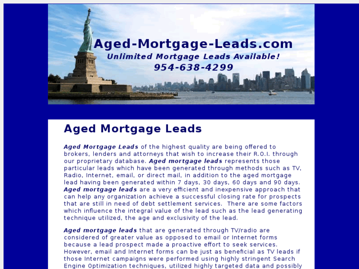 www.aged-mortgage-leads.com