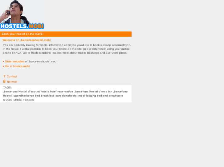 www.barcelonahostel.mobi