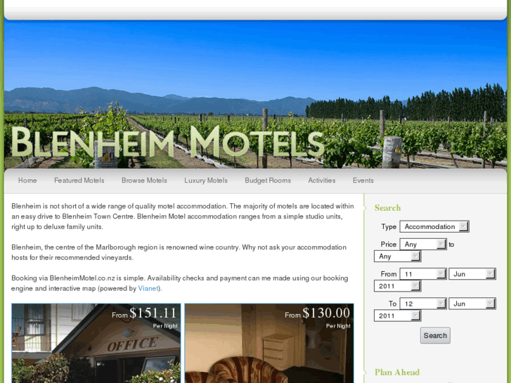 www.blenheimmotel.co.nz