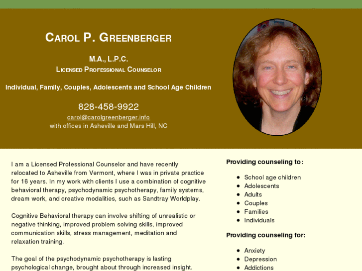 www.carolgreenberger.info