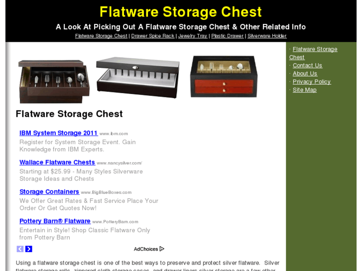 www.flatwarestoragechest.org