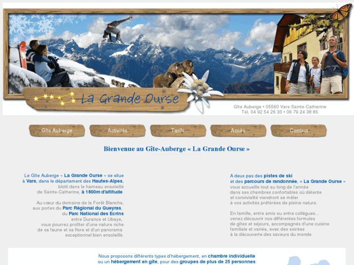 www.gite-lagrandeourse-vars.com
